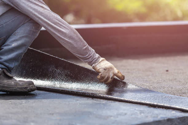 Professional Exterior Waterproofing technician working in Spring Park, MN